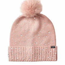 Load image into Gallery viewer, Victoria&#39;s Secret Winter Angel PomPom Hat + Glove Set
