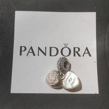 Load image into Gallery viewer, Pandora Mother&#39;s Rose Dangle Sterling Silver with Pink Enamel 791528en40
