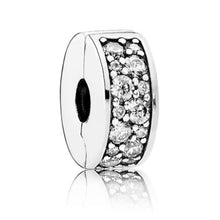 Load image into Gallery viewer, Pandora Sterling Silver Shining Elegance Clip 791817cz
