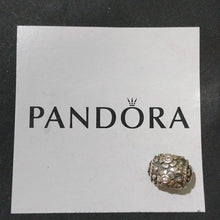 Load image into Gallery viewer, Pandora Retired Sterling Silver Decorative Easter Egg Bead with Pink CZ - 790390
