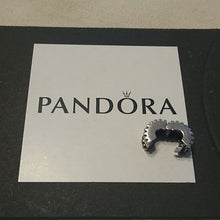 Load image into Gallery viewer, Pandora Sterling Silver Beveled Clip Charm  790267
