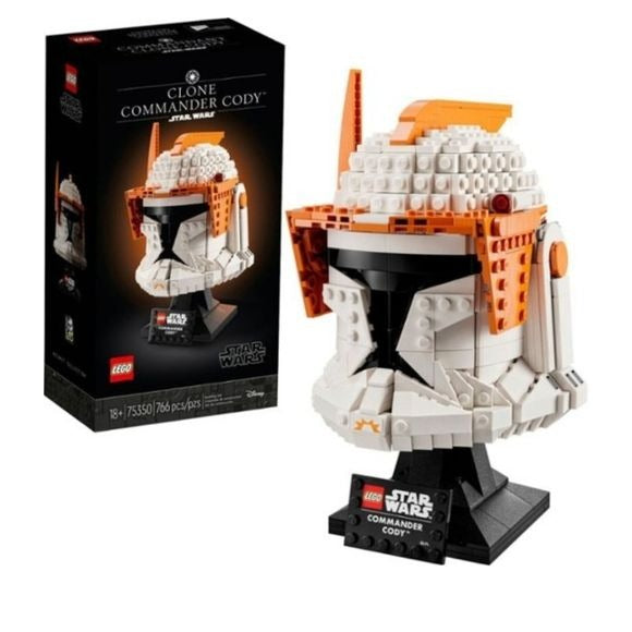 Lego Star Wars 75350 Clone Commander Cody Helmet Series + Blank Target GC