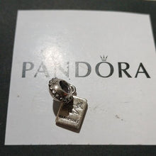 Load image into Gallery viewer, Pandora Sterling Silver Adventure Awaits Airplane Passport Dangle 791147cz
