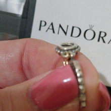 Load image into Gallery viewer, Pandora  Sterling Silver + 14K Gold Love + Guidance Religious Angel Wing 791389
