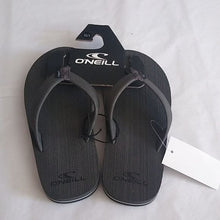 Load image into Gallery viewer, O'Neill Phluff Daddy Gray Flip Flop, Size 13/1 Sandals BOYS Sizing
