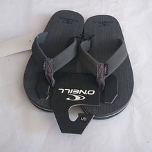 Load image into Gallery viewer, O'Neill Phluff Daddy Gray Flip Flop, Size 13/1 Sandals BOYS Sizing
