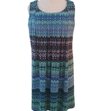 Load image into Gallery viewer, RN studio ZigZag Career Midi Dress, Size Medium
