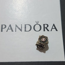Load image into Gallery viewer, Pandora Sterling Silver Rose Petals CZ Charm 790316pcz
