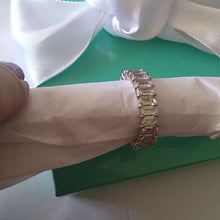 Load image into Gallery viewer, Glamorous Baguette CZ Eternity Band Ring, Size 9.25

