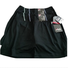 Load image into Gallery viewer, FILA Sport Mid-Rise Skorts, Black, XS, Set of 2
