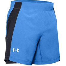 Load image into Gallery viewer, Under Armour Men's Qualifier Speedpocket 7-inch Shorts, Water Blue, Size Large
