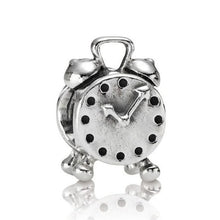 Load image into Gallery viewer, Pandora Retired Sterling Silver Clock Time Bead Charm - 790449
