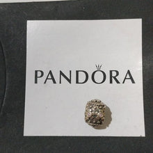 Load image into Gallery viewer, Pandora Retired Sterling Silver Decorative Easter Egg Bead with Pink CZ - 790390
