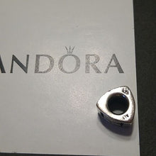 Load image into Gallery viewer, Pandora Letter M Alphabet Triangular Charm 925 Sterling Silver 790323M
