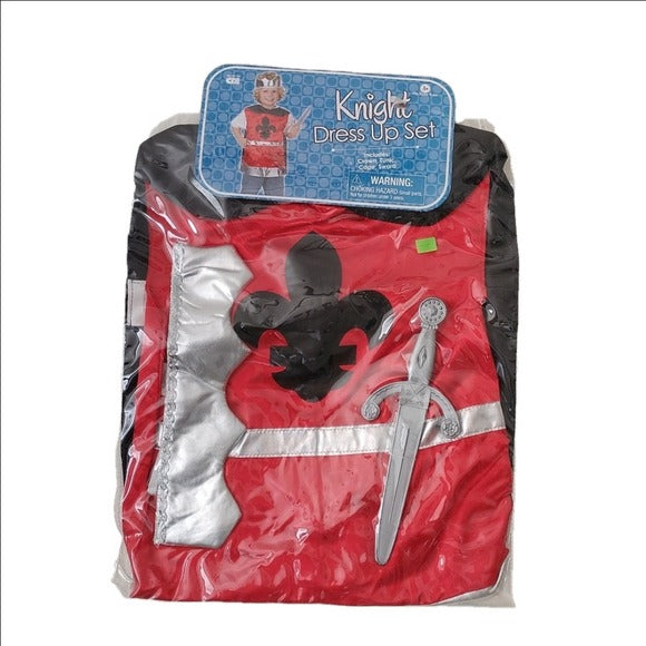 Boys King or Knight Dress Up Halloween Costume Set, Size 4-6x
