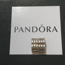 Load image into Gallery viewer, Pandora Starburst Clip Charm 925 ALE 790210 Sterling Silver, Set of 2
