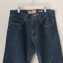 Load image into Gallery viewer, Vintage Genes 1891 Dark Denim Tapered Jeans, size  30x30
