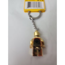 Load image into Gallery viewer, LEGO Classic Limited Edition Mini Figure Keychain #852688 Golden Minifigure
