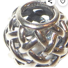 Load image into Gallery viewer, Pandora Retired Sterling Silver 925 ALE Forever Entwined Openworks Bead - 790973
