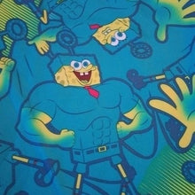 Load image into Gallery viewer, SpongeBob SquarePants Sponge Out of Water All-Over Print T-shirt, Small 6/7
