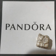 Load image into Gallery viewer, Pandora Sterling Silver Sparkling Surprise Present Bead w/ CZ 791400cz
