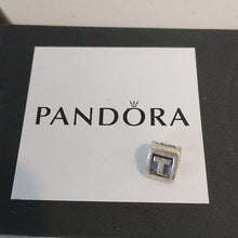 Load image into Gallery viewer, Pandora Retired Sterling Silver Alphabet Bead - Letter T - 790323T
