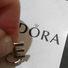 Load image into Gallery viewer, Pandora Sterling Silver Alphabet Letter E Dangle with Clear Zirconia - 791317cz
