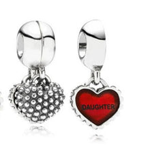 Load image into Gallery viewer, Pandora Piece of My Heart - 2 Daughter Charms 790950EN27 Sterling Silver 925 ALE
