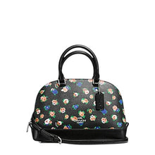 Load image into Gallery viewer, Coach F57624 Mini Sierra Satchel in Tea Rose, SV/ Black Multi
