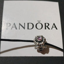 Load image into Gallery viewer, Pandora Sterling Silver February Birthday Blooms Bead with Amethyst - 790580am
