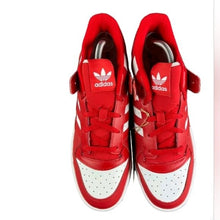 Load image into Gallery viewer, Adidas Men&#39;s Forum Low CL Scarlet Red White Shoes HQ1495 Size 10.5
