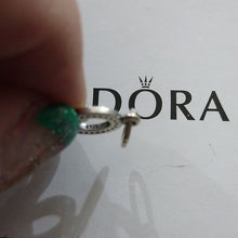 Load image into Gallery viewer, Pandora Retired Sterling Silver Alphabet Letter Q Dangle w/ CZs 791329cz
