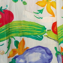 Load image into Gallery viewer, Food Art by Jams World "Veggies" Colorful Vegetable Print Shirt, Size XL
