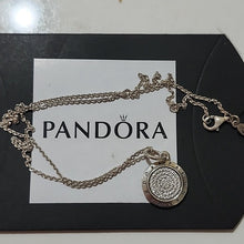 Load image into Gallery viewer, Pandora Sterling Silver Pandora Signature Necklace with Zirconia - 390375CZ-70M
