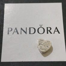 Load image into Gallery viewer, Pandora Retired Sterling Silver Celebration Heart with Engraving - 792060
