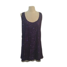 Load image into Gallery viewer, Lane Bryant Jewel Neckline Sequin Blouse Top, Size 26/28
