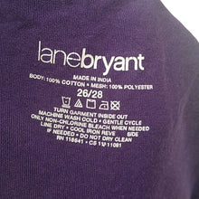 Load image into Gallery viewer, Lane Bryant Jewel Neckline Sequin Blouse Top, Size 26/28
