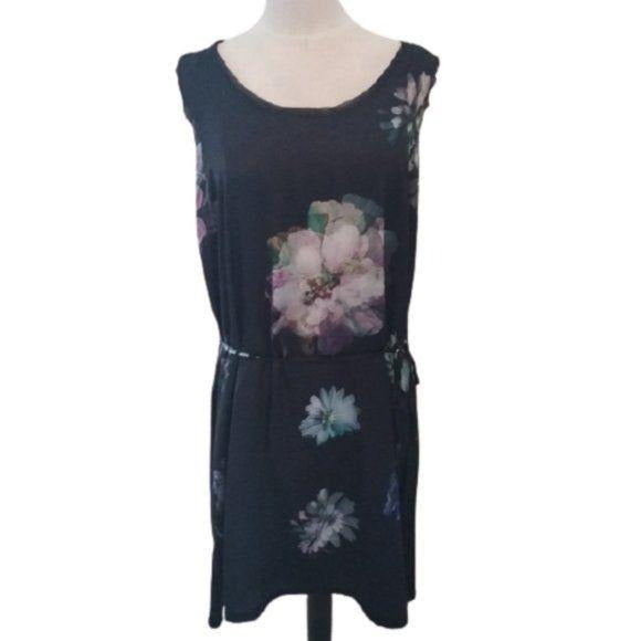 Simply Vera Wang Floral Dress, Large