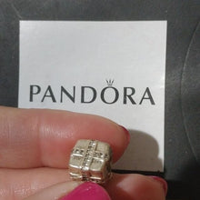 Load image into Gallery viewer, Pandora Sterling Silver Sparkling Surprise Present Bead w/ CZ 791400cz
