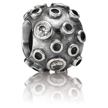 Load image into Gallery viewer, Pandora Oxidized MOONSCAPE Charm 790236CZ RARE Retired Mars AL…
