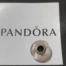 Load image into Gallery viewer, Pandora Cherry Blossom Murano Charm Sterling Silver Glass Bead ALE - 790947
