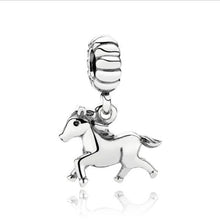 Load image into Gallery viewer, Pandora Sterling Silver Free Spirit the Horse Animal Dangle Bead - 791099
