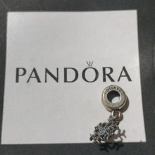 Load image into Gallery viewer, Pandora Ster Silver Mickey&#39;s Sparkling Snowflake Winter Disney Dangle 791467cfl
