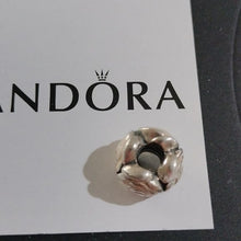 Load image into Gallery viewer, Pandora Sterling Silver Rose Garden Bead w/ Pink Enamel - 791291EN40
