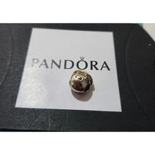 Load image into Gallery viewer, Pandora Sterling Silver &amp; 14kt Gold Green Bay Packers Football Helmet Charm
