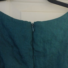Load image into Gallery viewer, Dress Barn Collection Embroidered + Beaded Dress in Dark Teal, Size 8
