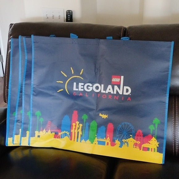 Legoland California Gift Bags, Set of 4:  all Extra Large