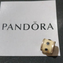 Load image into Gallery viewer, Retired Ivory Enamel Promise Charm with Cubic Zirconia - 790482EN12
