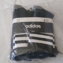 Load image into Gallery viewer, Adidas Men&#39;s Aeroready Full Cushioned Footbed 6 pair Crew Socks Shoe Size 6-12
