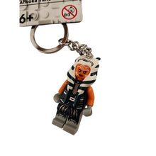 Load image into Gallery viewer, Lego Star Wars Minifigure Key Chain 854186: Ahsoka Tano Cute Figure Collectibles
